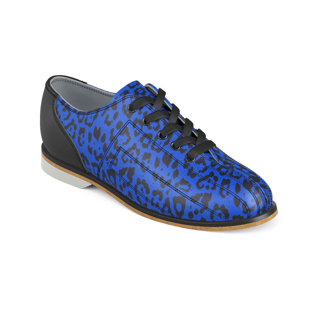 Leopard Blue Black