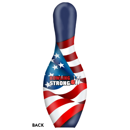 Bowling Strong US Flag Bowling Pin Regulation Size