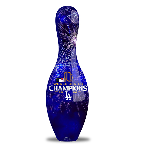 2024 World Series Champion LA Dodgers bowling pin regulation size