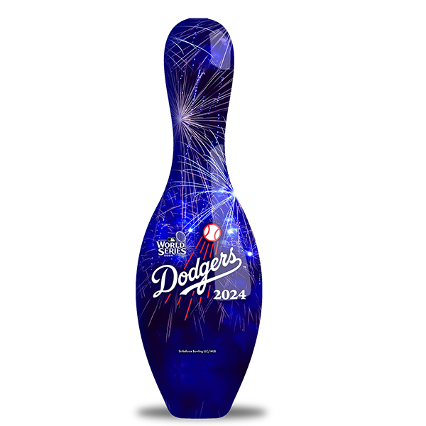 2024 World Series Champion LA Dodgers bowling pin regulation size