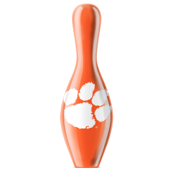 clemson university tigers bowling pin
