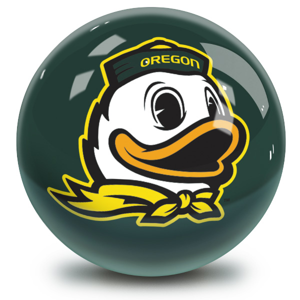 University of oregon ducks Plastic Bowling Ball, ncaa, oregon