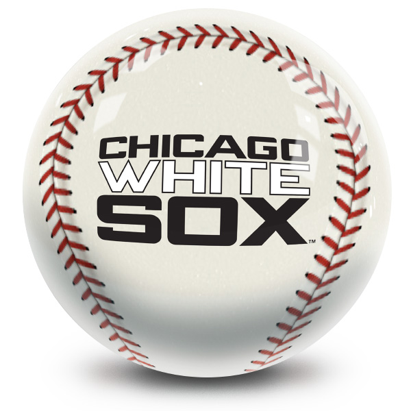 MLB Chicago White Sox baseball designed regulation size bowling ball