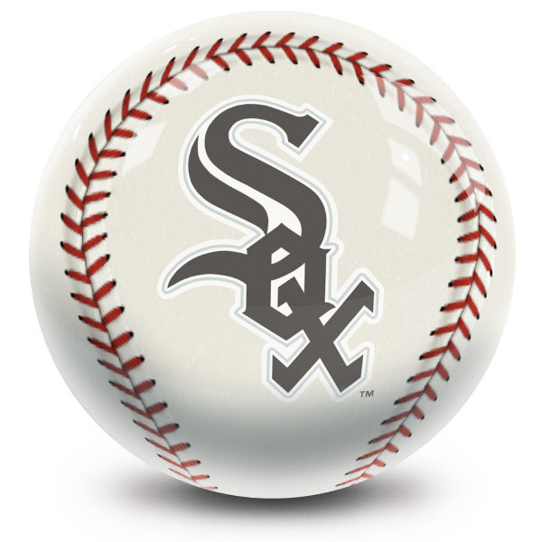 MLB Chicago White Sox baseball designed regulation size bowling ball