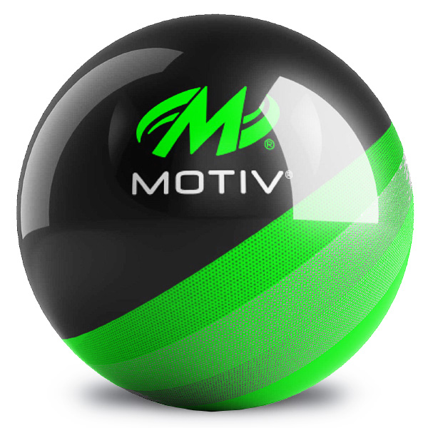 Motiv Velocity black lime spare ball plastic bowling ball