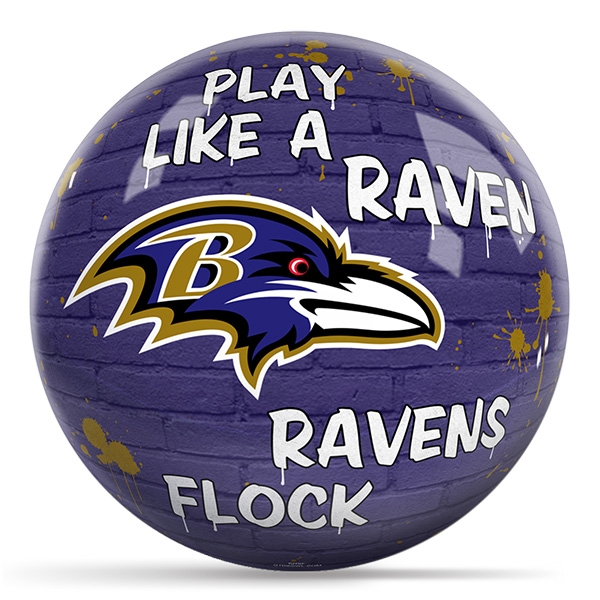 NFL Graffiti Wall Baltimore Ravens