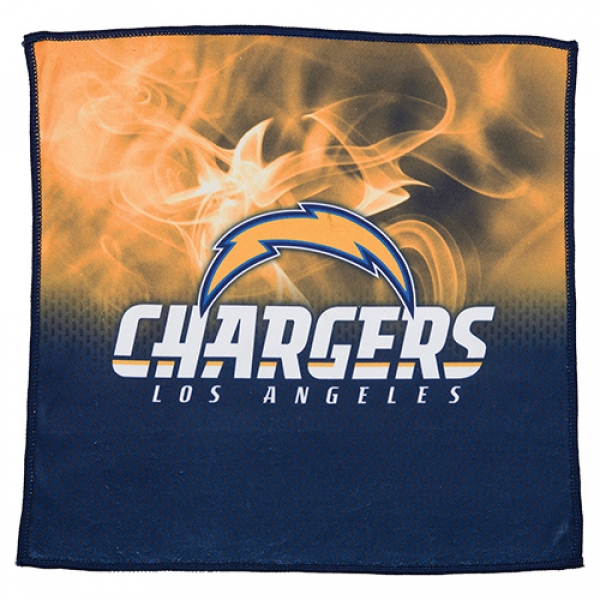 Los Angeles Chargers On Fire Towel