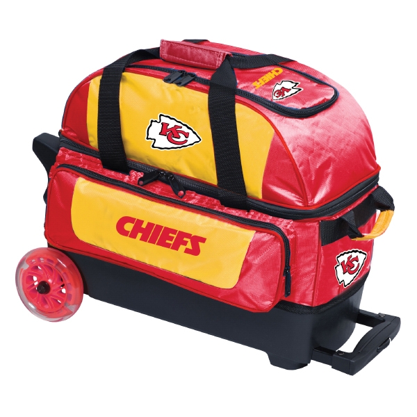 Kansas City Chiefs Double Roller Bag