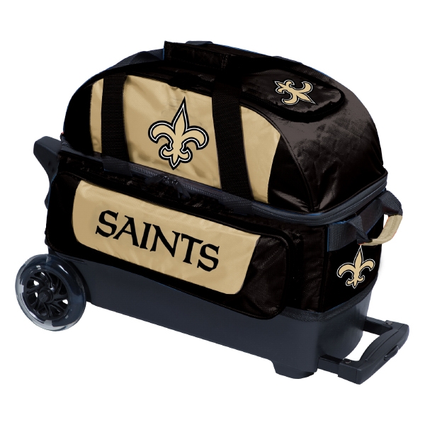 New Orleans Saints Double Roller Bag