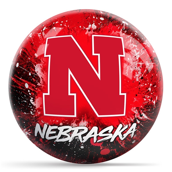 Nebraska Paint Splash Ball